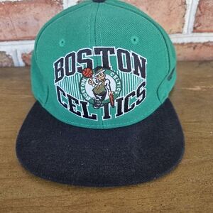 adidas Boston Celtics Green and Black Snapback Hat